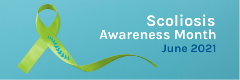 Scoliosis Awareness Month 2021 Banner